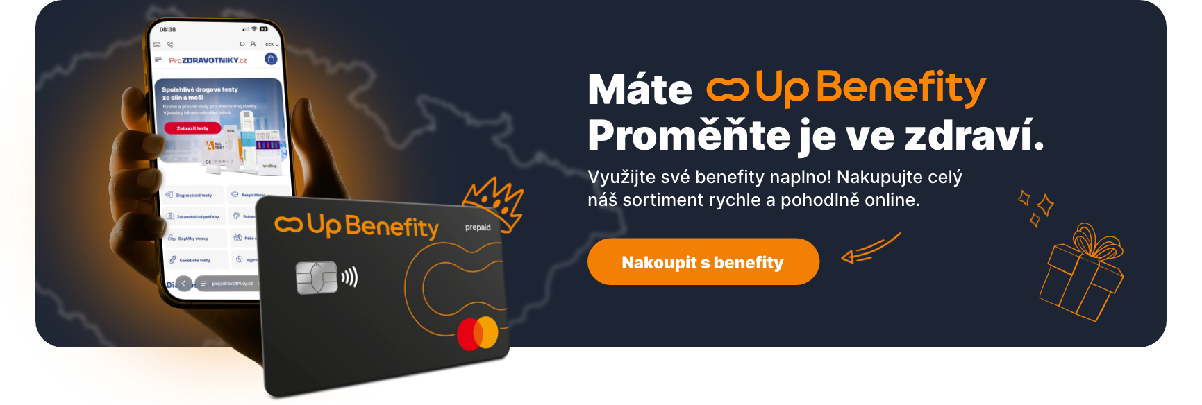 UpBenefity výhody ebenefity