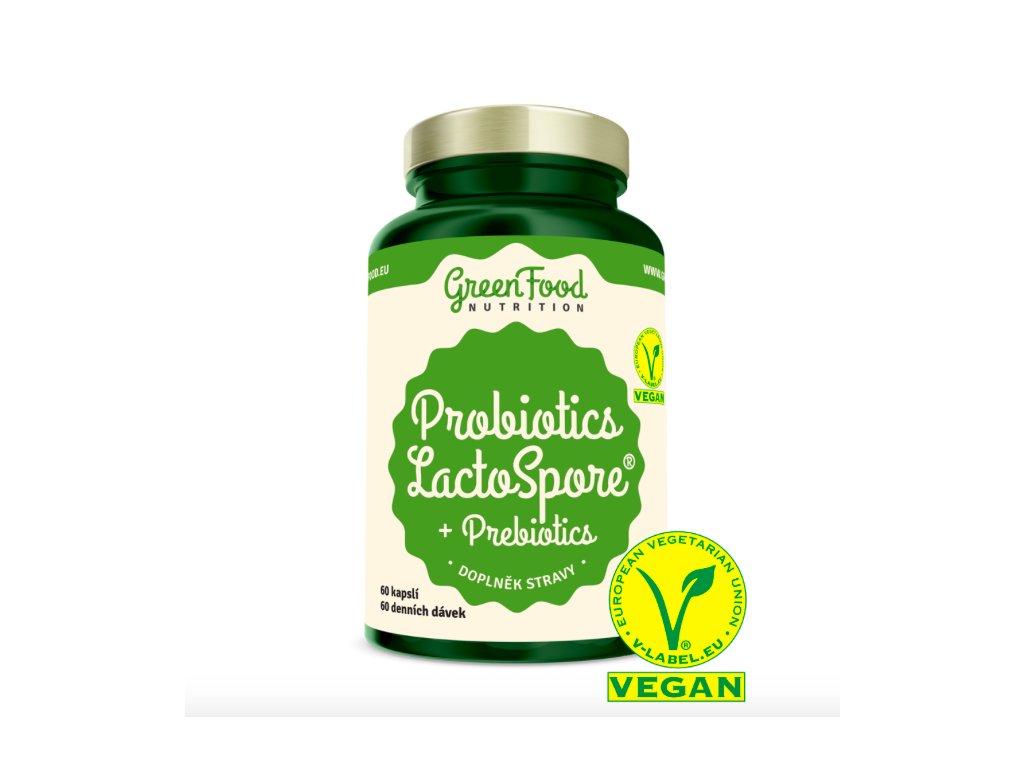 Probiotika LactoSpore® + Prebiotics 60 kapslí - ProZdravotniky.cz