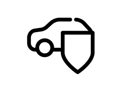 depositphotos 410056260 stock illustration car insurance icon linear vector