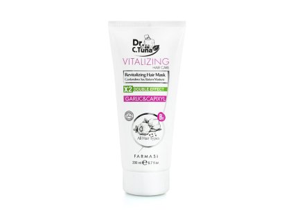 Dr.C. Tuna Vitalizing maska na vlasy s česnekem a capixylem 200 ml