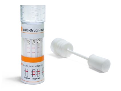 Multidrogový test na 6 drog ze slin