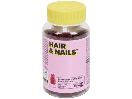 Hair & Nail Gummies Innovit Blueberry