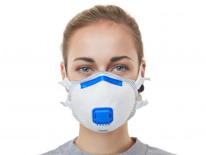 5x Respirátor FFP3 NR s ventilem Prémiový (66 KČ/KS)
