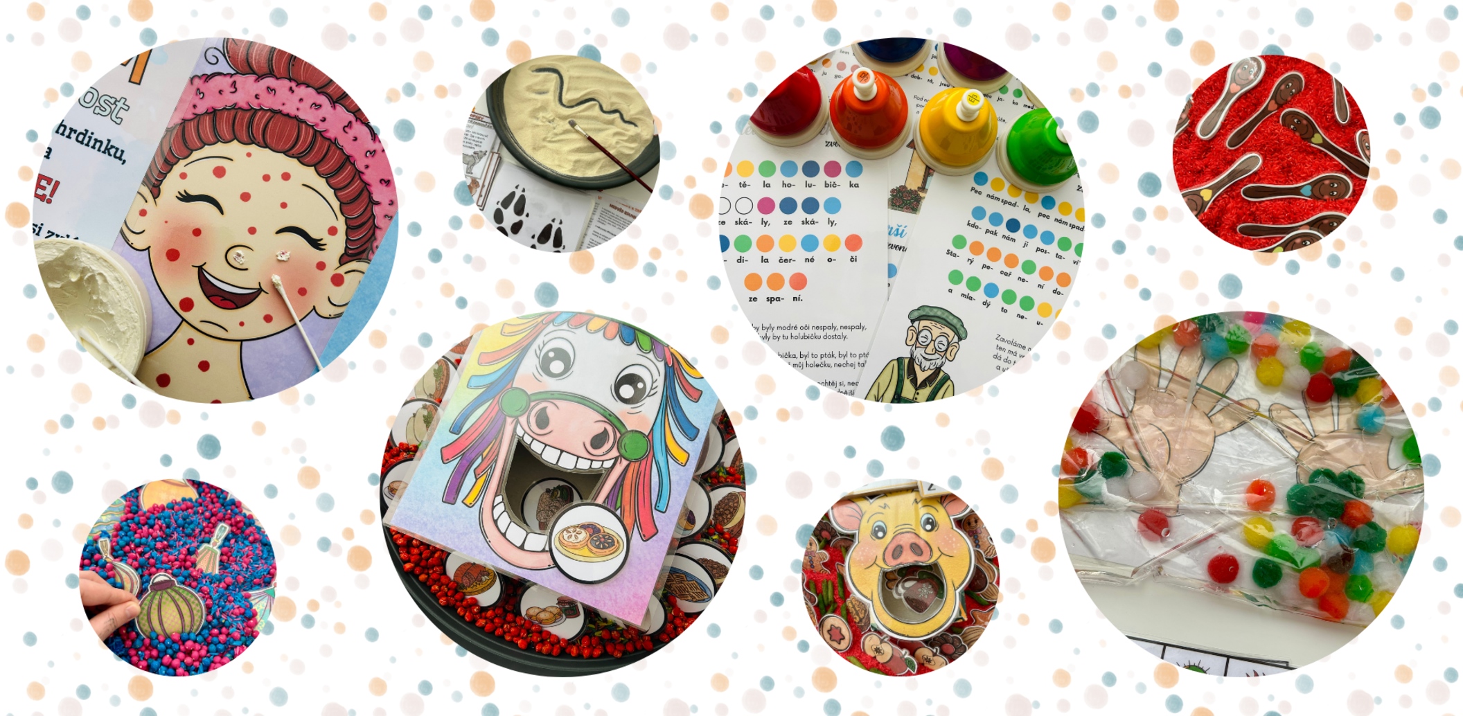 Smyslové PDF materiály pro děti