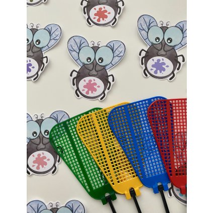 Plácni mouchu - Barvy