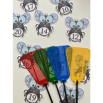 Plácni mouchu - Čísla