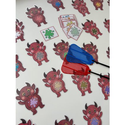 Plácni čerta - Barvy