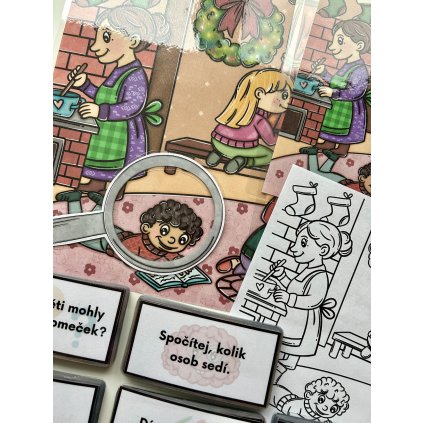 Hravý obrázek - Vánoce