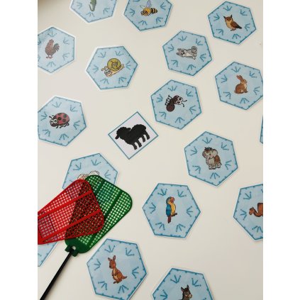 Plácni vločku- Stíny zvířátek