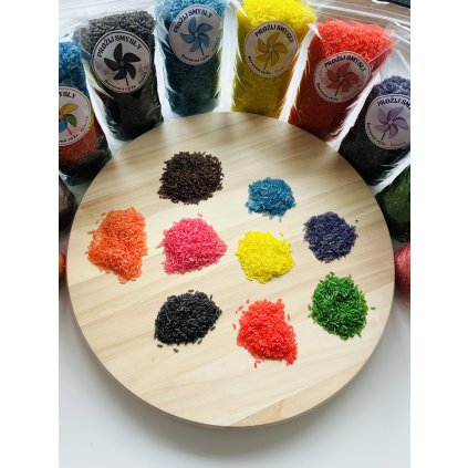 PROŽIJ SMYSLY - Barevná rýže