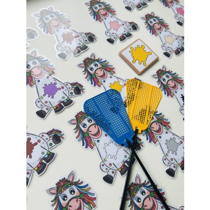 Plácni kobylu - Barvy