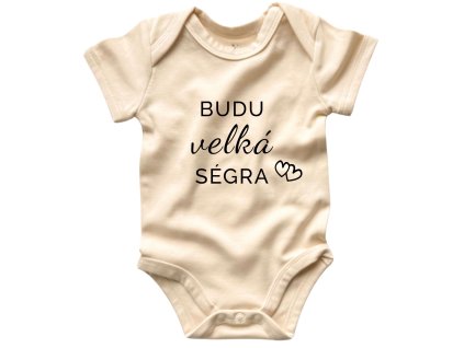 Dětské body Budu velká ségra
