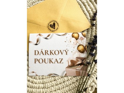 Dárkový poukaz Oznámení těhotenství