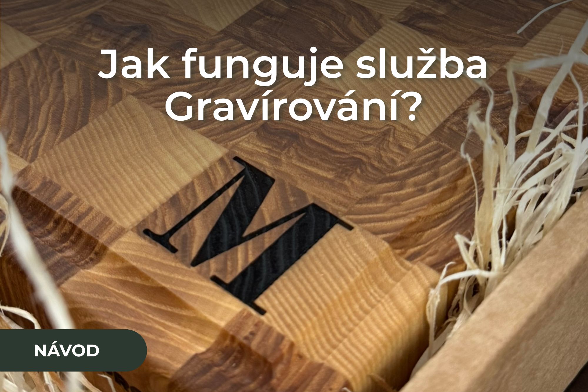 Originální personalizovaný dárek. Aneb dřevěné prkénko s gravírováním na míru