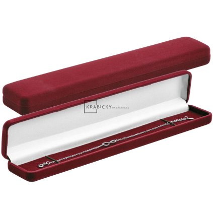 1848 sametova krabicka na naramek