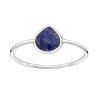 KLID prsten s fasetovaným Lapis Lazuli AG 925 ≤ 0,6 g