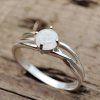 FAIRY stříbrný prsten s měsíčním kamenem