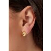 KATE elegantní pozlacené náušnice z chirurgické oceli