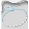 Wholesale Sterling Silver Adjustable Thread Bracelet Beaded 210989