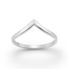 Stříbrný prsten Chevron AG 925 ≤ 1 g