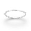 Minimalistický stříbrný tenký prsten tepaný 1mm AG 925 ≤ 0,9 g