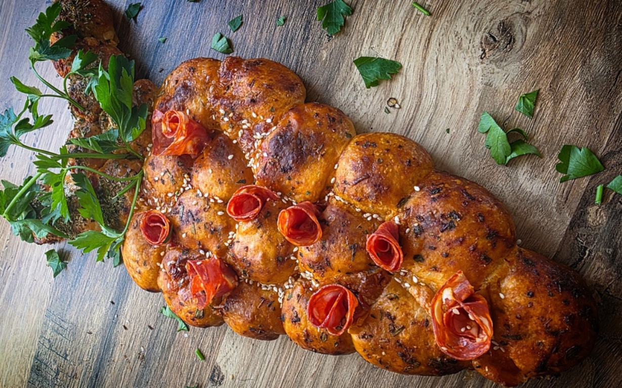 Pizza buchtičky s Ventricinou z PRŠUTÉRIE®