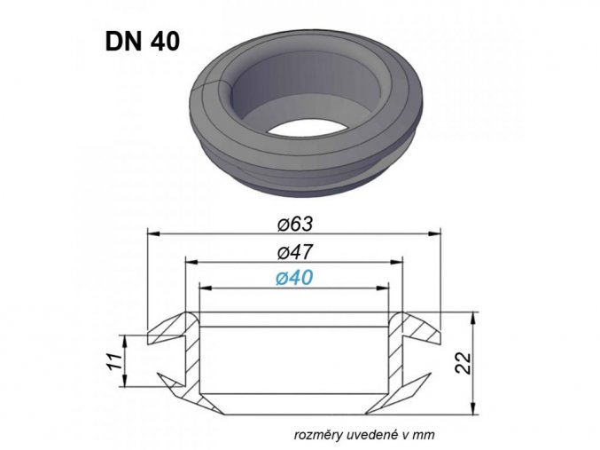 DN 40-výkres