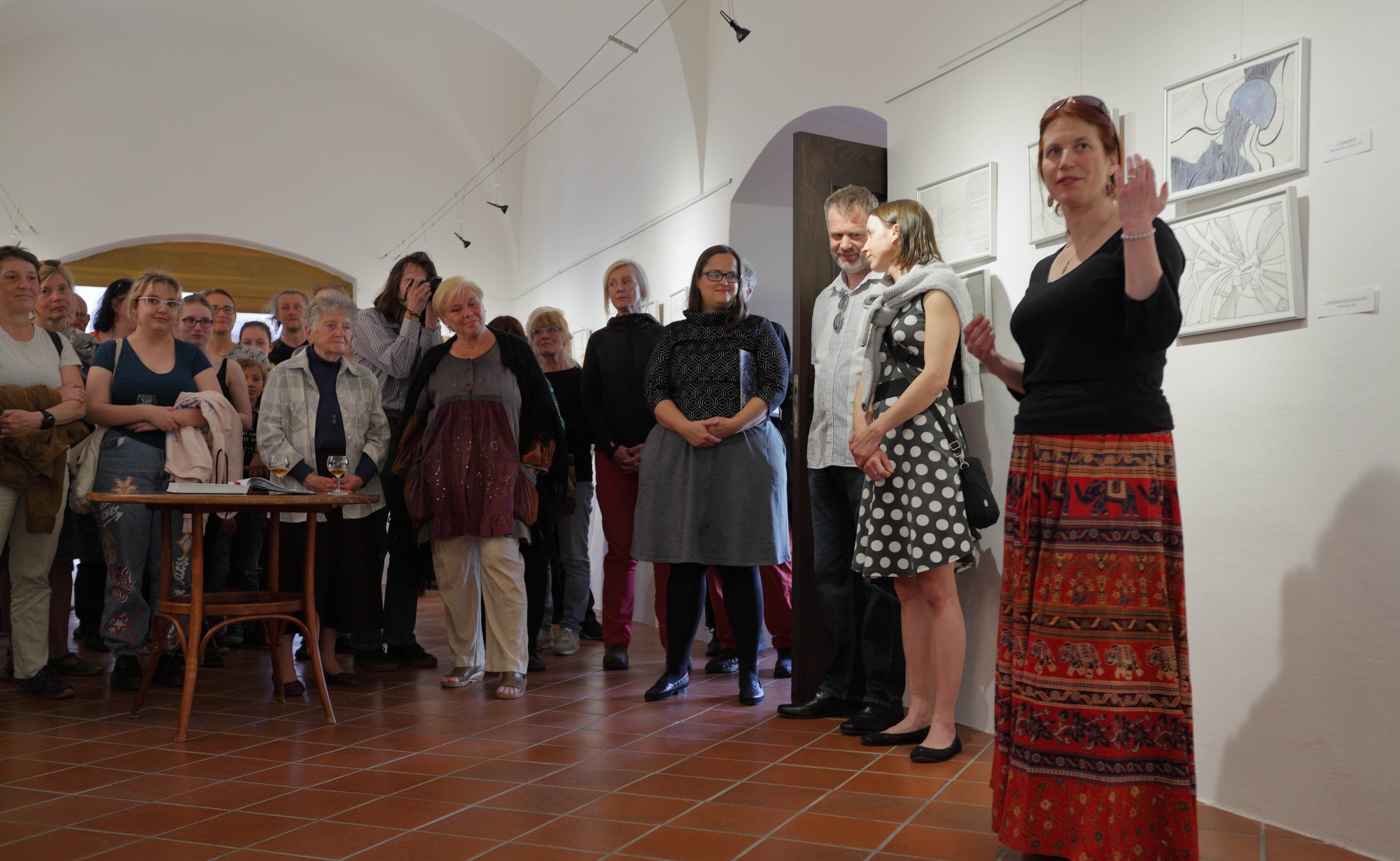 Fotografie z vernisáže