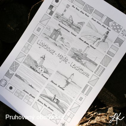 Majáky (Velikost A2)