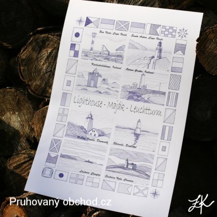 Majáky (Velikost A2)