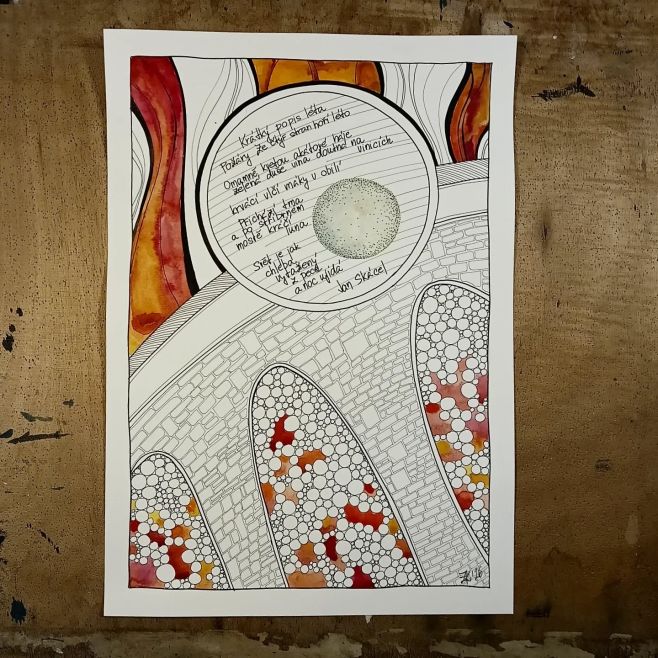 Krátký popis léta Požáry Ze čtyř stran hoří léto Omamně kvetou akátové háje zelená duše vína doutná na vinicích krvácí...