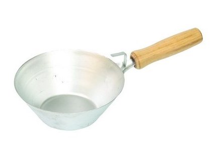 Naběračka zednická 180mm ocelová s rukojetí