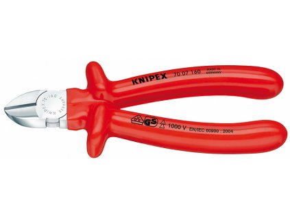 KNIPEX Boční štípací kleště VDE máčené 160mm, 7007160
