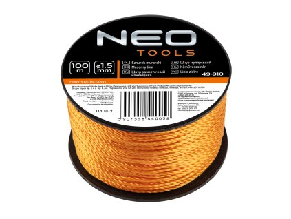 NEO TOOLS provázek stavební 100m x 1.5mm, 49-910