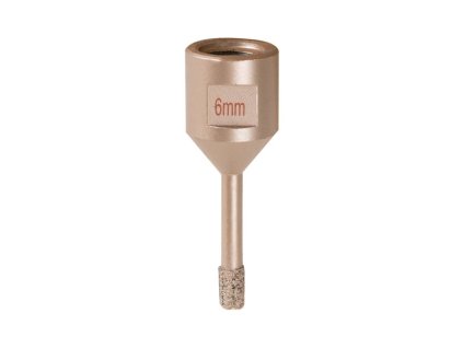Korunka vykružovací diamantová 6mm, M14