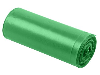 Pytle na odpad 120l, zelené s páskou, 40my, 10ks