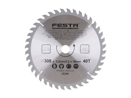 Kotouč pilový FESTA SK 300/3.2/30mm 40T