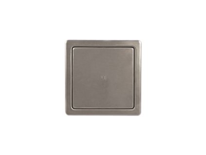 Dvířka vanová 200x200, Nerez