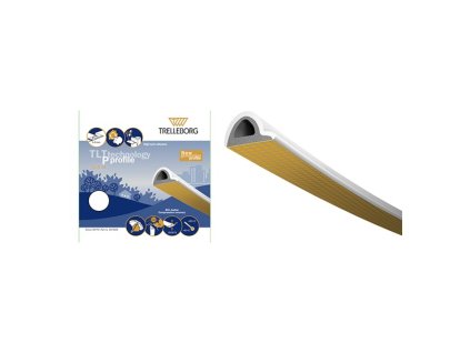 Těsnění P 6m hnědé, 9x5