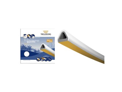 Těsnění D 6m hnědé, 9x8