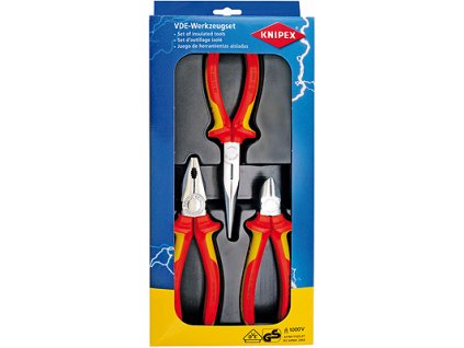 002012 Knipex elektro set VDE 1000V