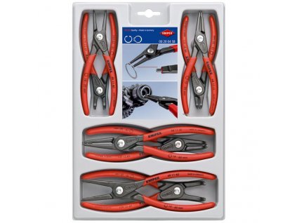 002004SB Knipex sada kleští na pojistné kroužky 8 ks