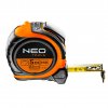 NEO TOOLS Metr svinovací 5m/25mm, ocel magnet oboustranný vysoce odolný, 67-195