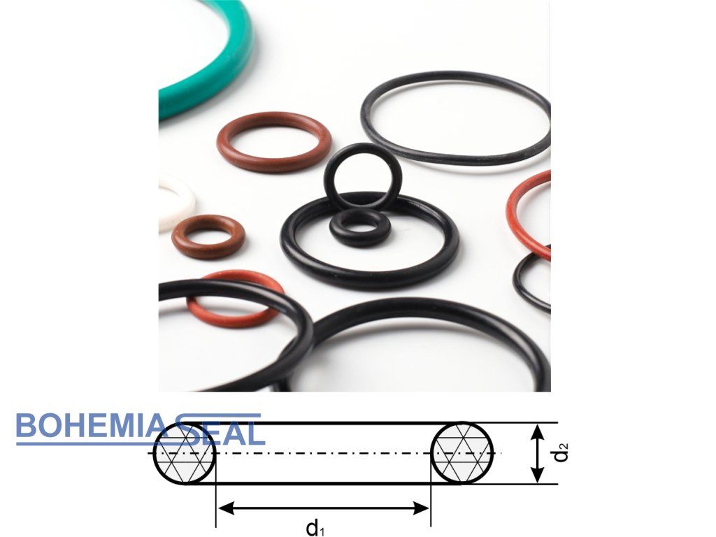 2 Stück O-Ring Ersatz Dichtring / O-Ring 9,1 X 1,6 Mm NBR 70, Menge 2 Stück Dichtringe Set