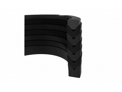 Textilkautschuk-Set 1+5+1 Kolbenstange 42 x 57 x 22,5 K01-042/1, Kastas