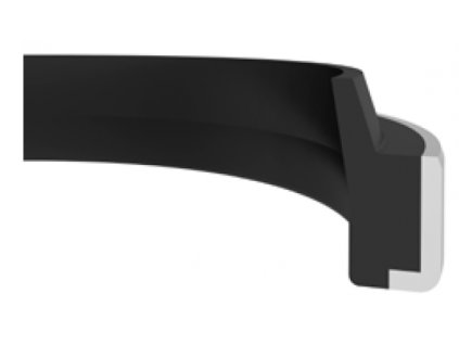 Stierací krúžok s kovom 40 x 50 x 10 / 7 K07 NBR+oceľ (=AS=AM43) KASTAS