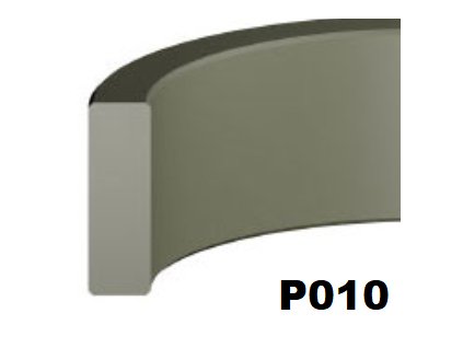 Guide belt 9,7 x 4 PTFE+bronze, P010, China (09740P010)