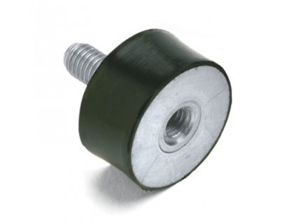 Zylinderförmiger Stiller Block-Typ 2 (schrauben - Nuss) Durchmesser 15mm / Höhe 15mm, M4x14, GeTech