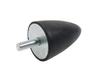 Bumper silent block KP-D  diameter 25mm / height 16mm, M8x20