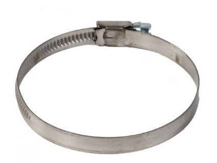 Hose clamp  08-12/9 W2 (stainless steel tape and lock AISI 340, zinc screw), GeTech F008